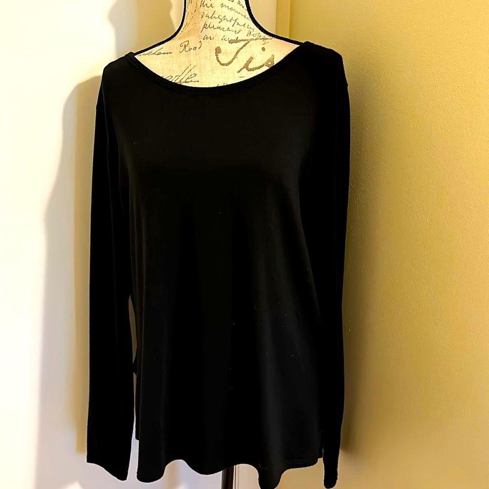 Old Navy Active Loose Fit French Terry Open Back Tunic Large